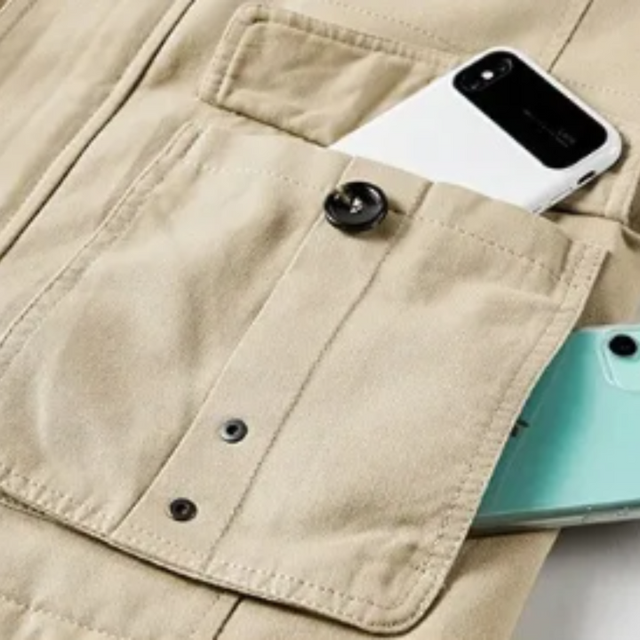 Elegante abrigo de invierno acolchado Premium