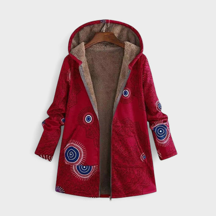 Fiona - Abrigo con capucha cálido y suave