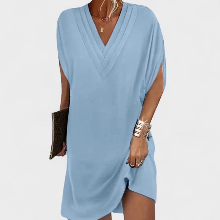 Susana - Vestido Elegante con Mangas Abiertas