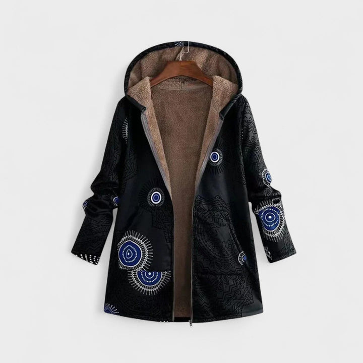 Fiona - Abrigo con capucha cálido y suave