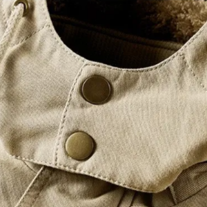 Elegante abrigo de invierno acolchado Premium