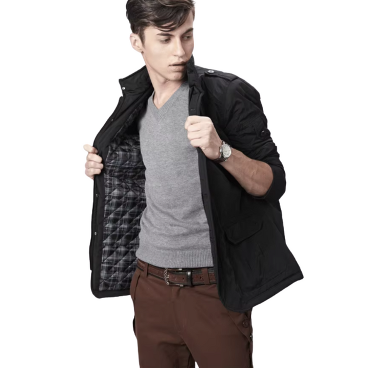 Chaqueta elegante resistente al viento