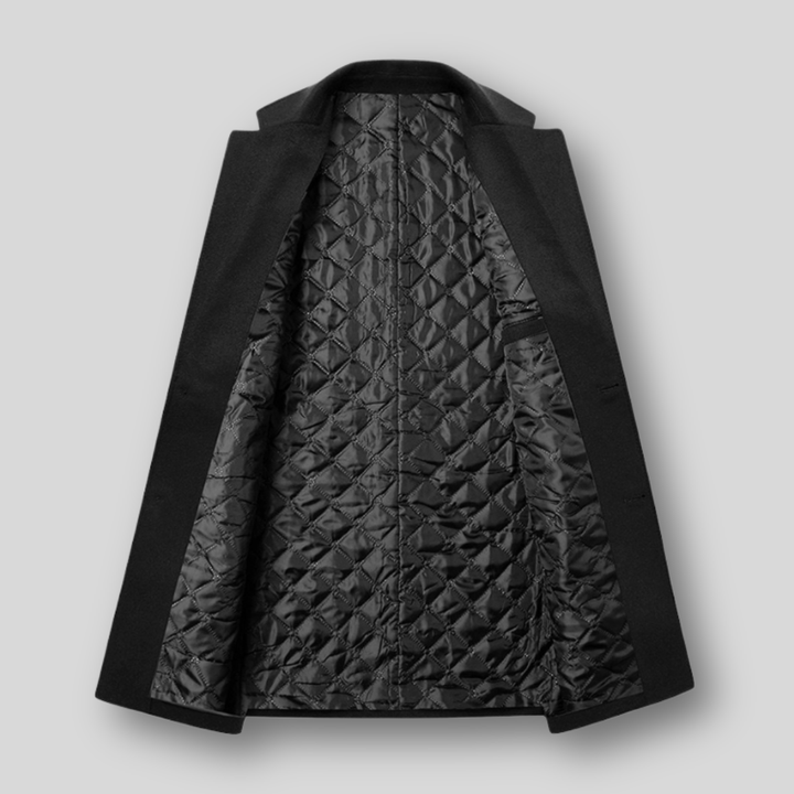 Giuliano | Abrigo Clásico de Lana Premium