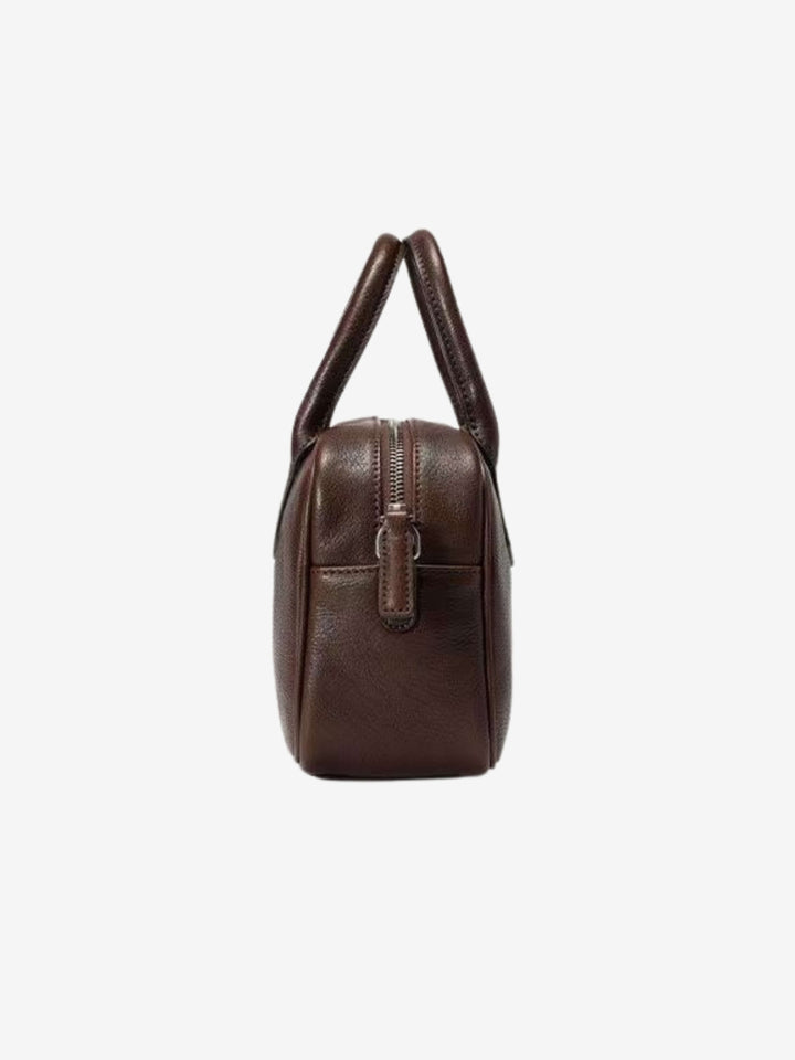 Eliza | Borsa Quadrata con Zip Lucida