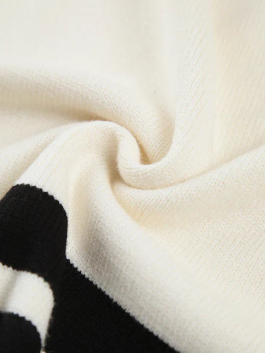 Verena - Jersey de Rayas de Cuello Alto Miss Paris