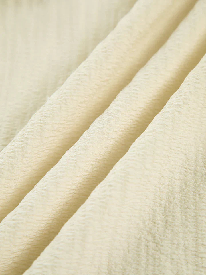 Beatriz - Vestido con Espalda Descubierta, Abertura y Tirantes Cruzados