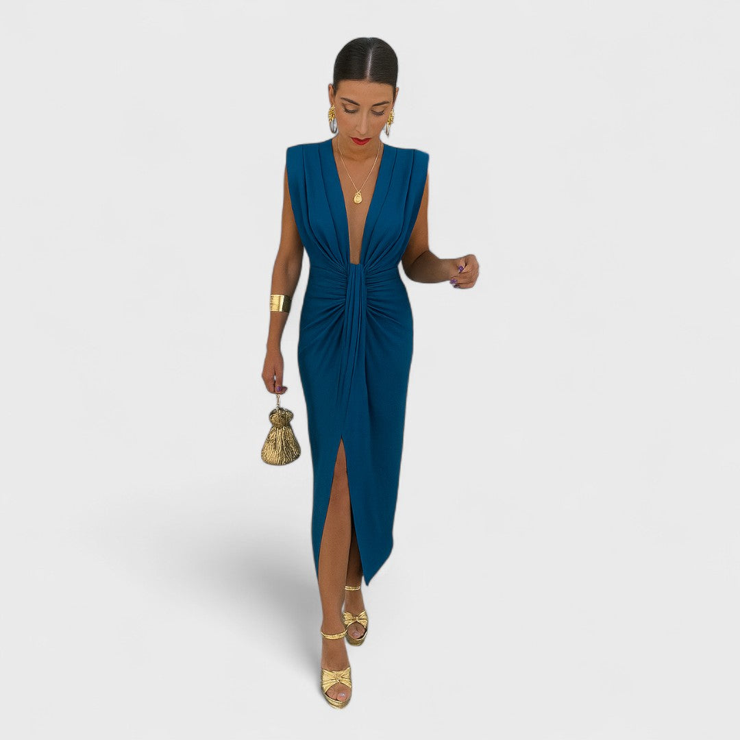 Zoila - Vestido de Escote Abierto