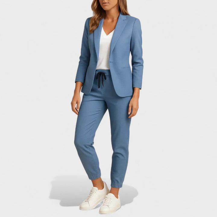 Felisa - Conjunto Elegante con Chaqueta y Pantalones