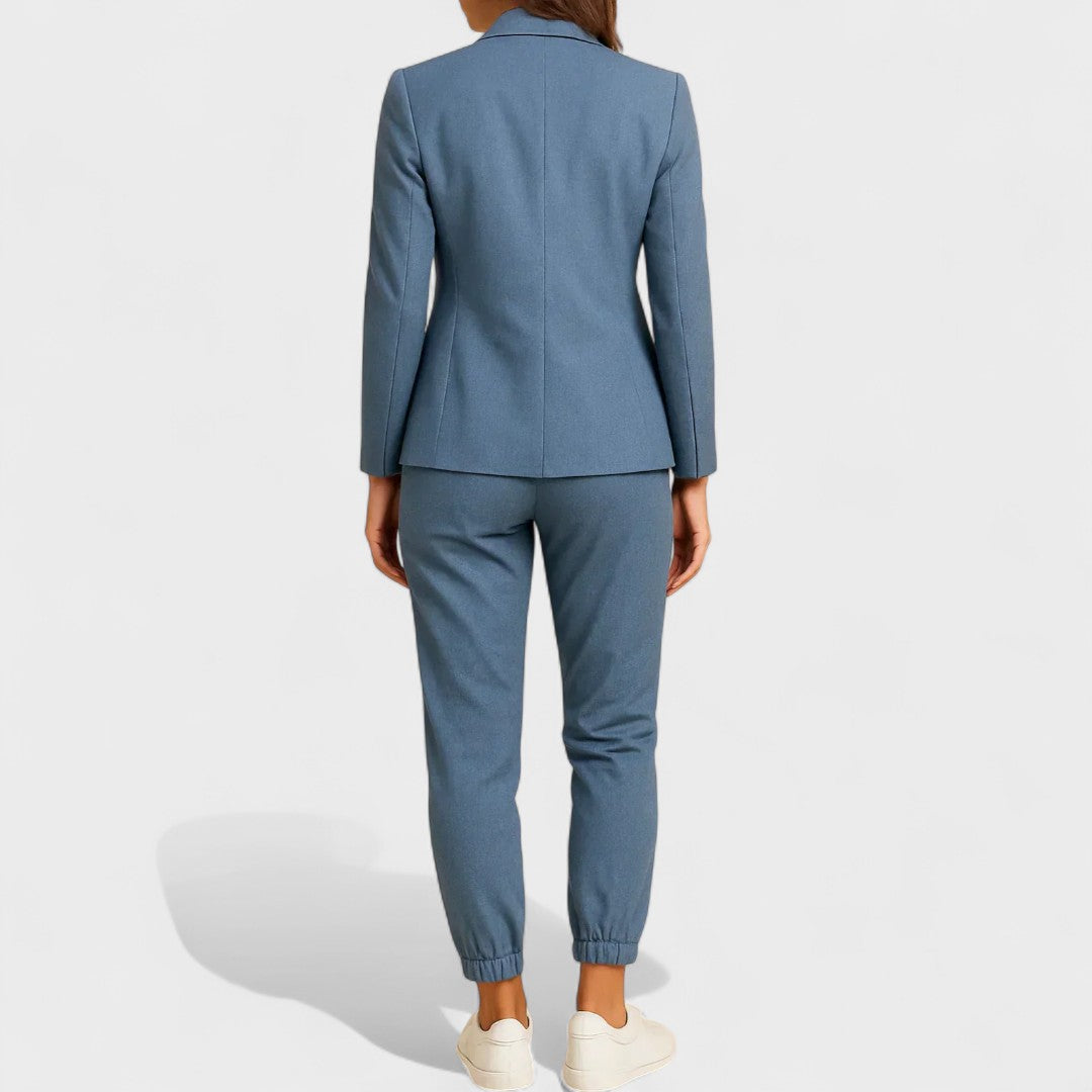 Felisa - Conjunto Elegante con Chaqueta y Pantalones