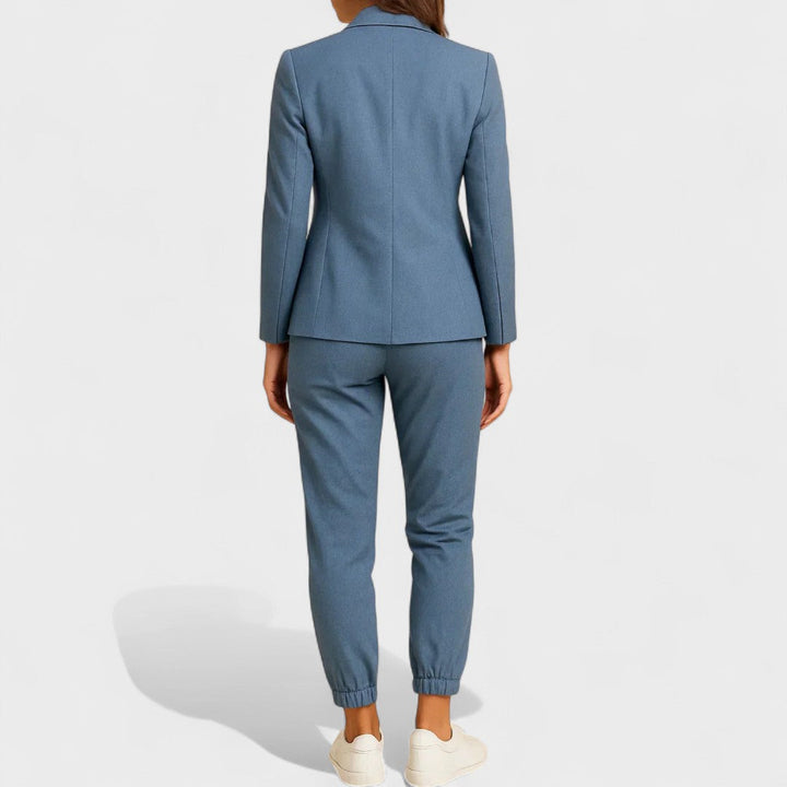 Felisa - Conjunto Elegante con Chaqueta y Pantalones