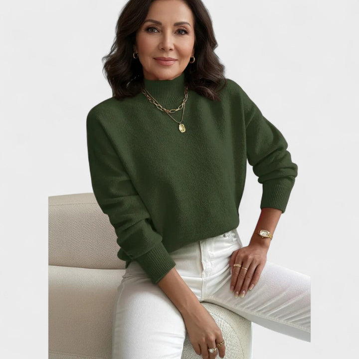 Estrella - Suéter de cuello alto