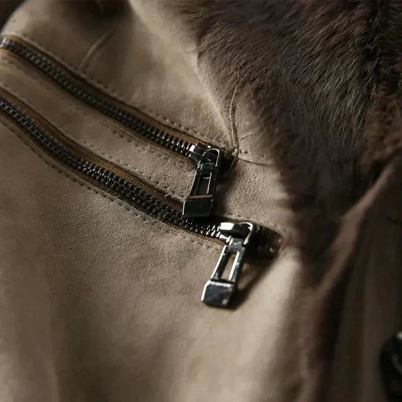 Magdalena - Abrigo de Piel de Lujo