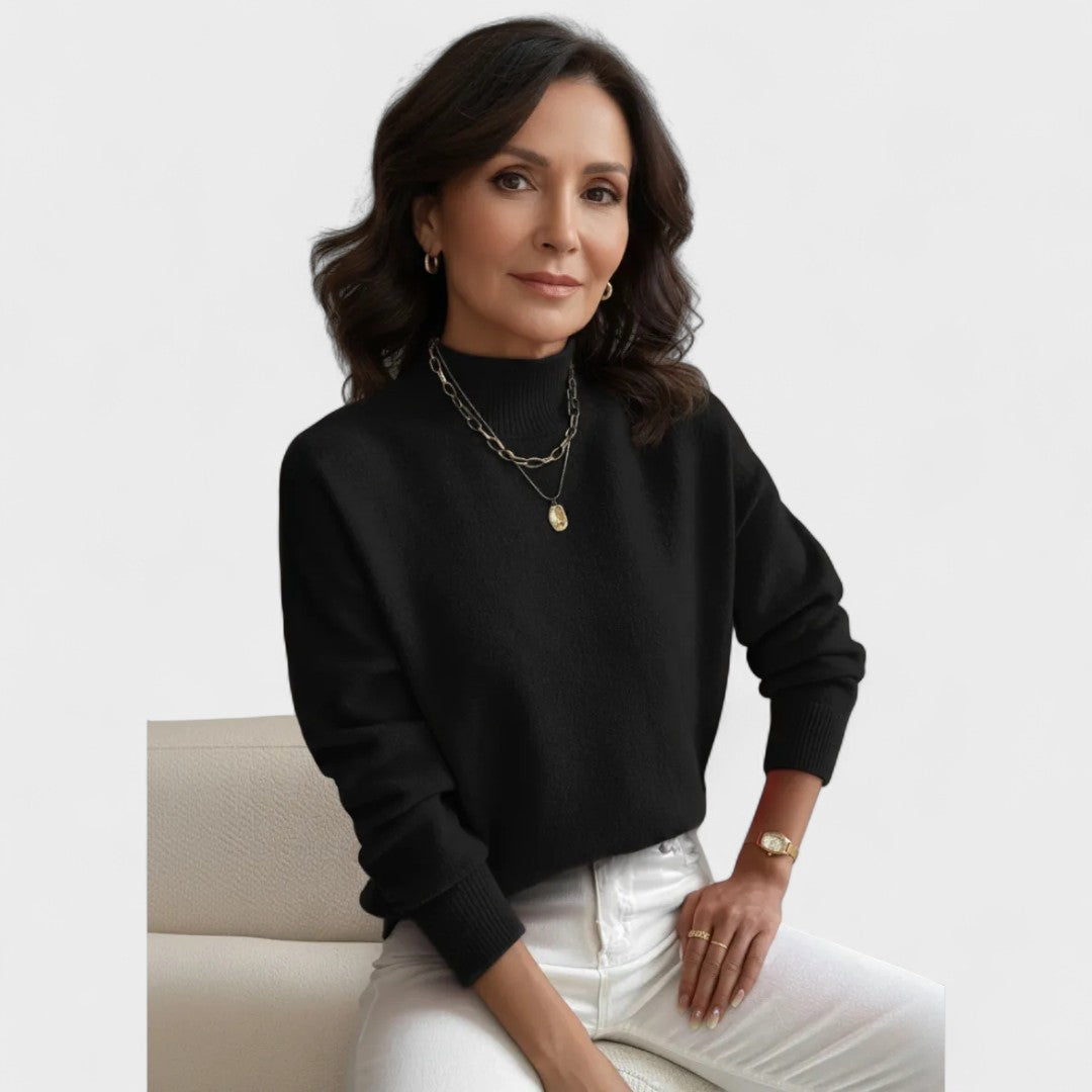 Estrella - Suéter de cuello alto